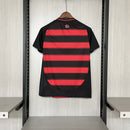 Camisa Flamengo Titular 25/26 - Feminina Baby Look Vermelha e Preta